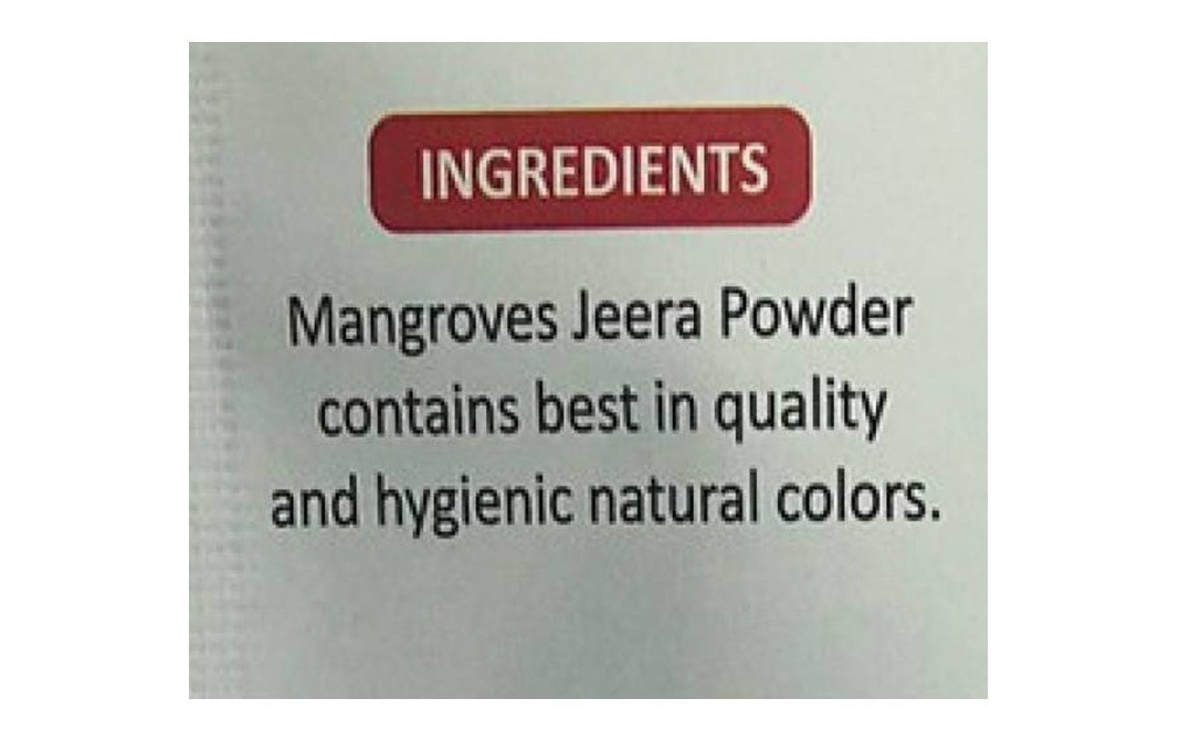 Mangroves Jeera Powder    Pack  100 grams